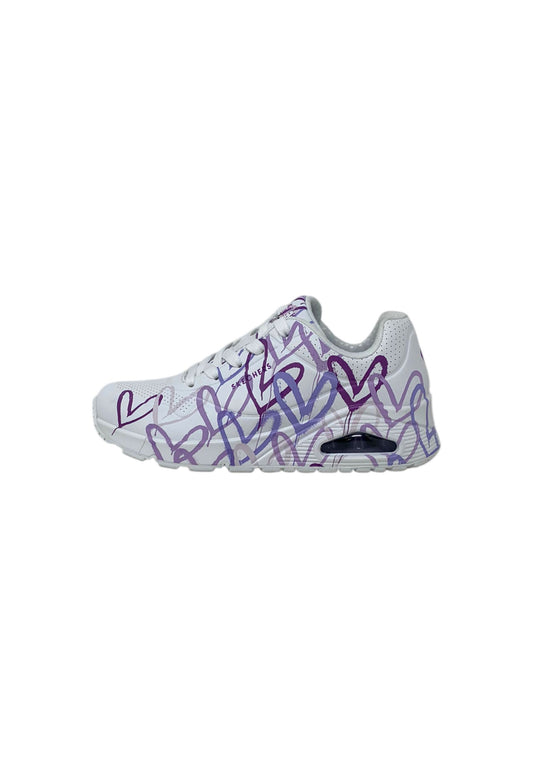 Sneakers SKECHERS uno - spread the love 155507/WLPR DONNA