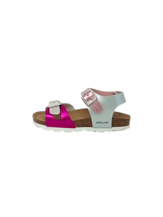 Sandali GRUNLAND Junior LUCE SB0646-40 FUXIA-MULTI  Bambina