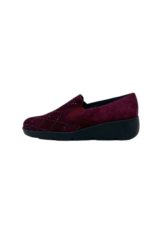 Mocassino comfort SOFFICE SOGNO I4WILA4 CAMOSCIO VINO Donna