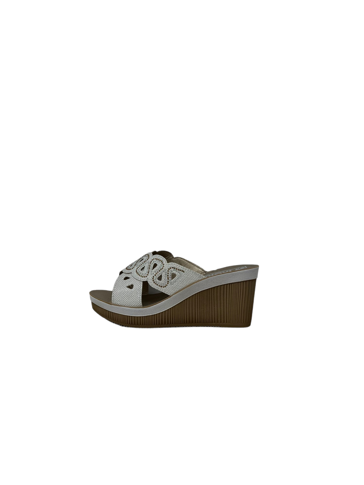 Ciabatta INBLU AS000032 BIANCO donna