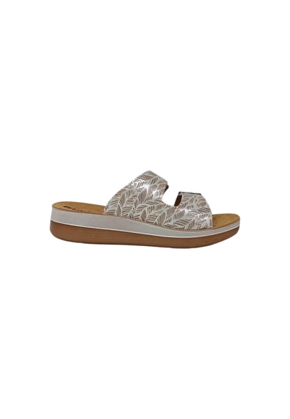 Ciabatte INBLU FT000019 GHIACCIO donna