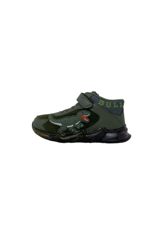 Sneakers BULL BOYS  DNAL3391 verde palude Bambino