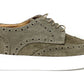 Scarpa modello francesina BKS 6103 TAUPE uomo