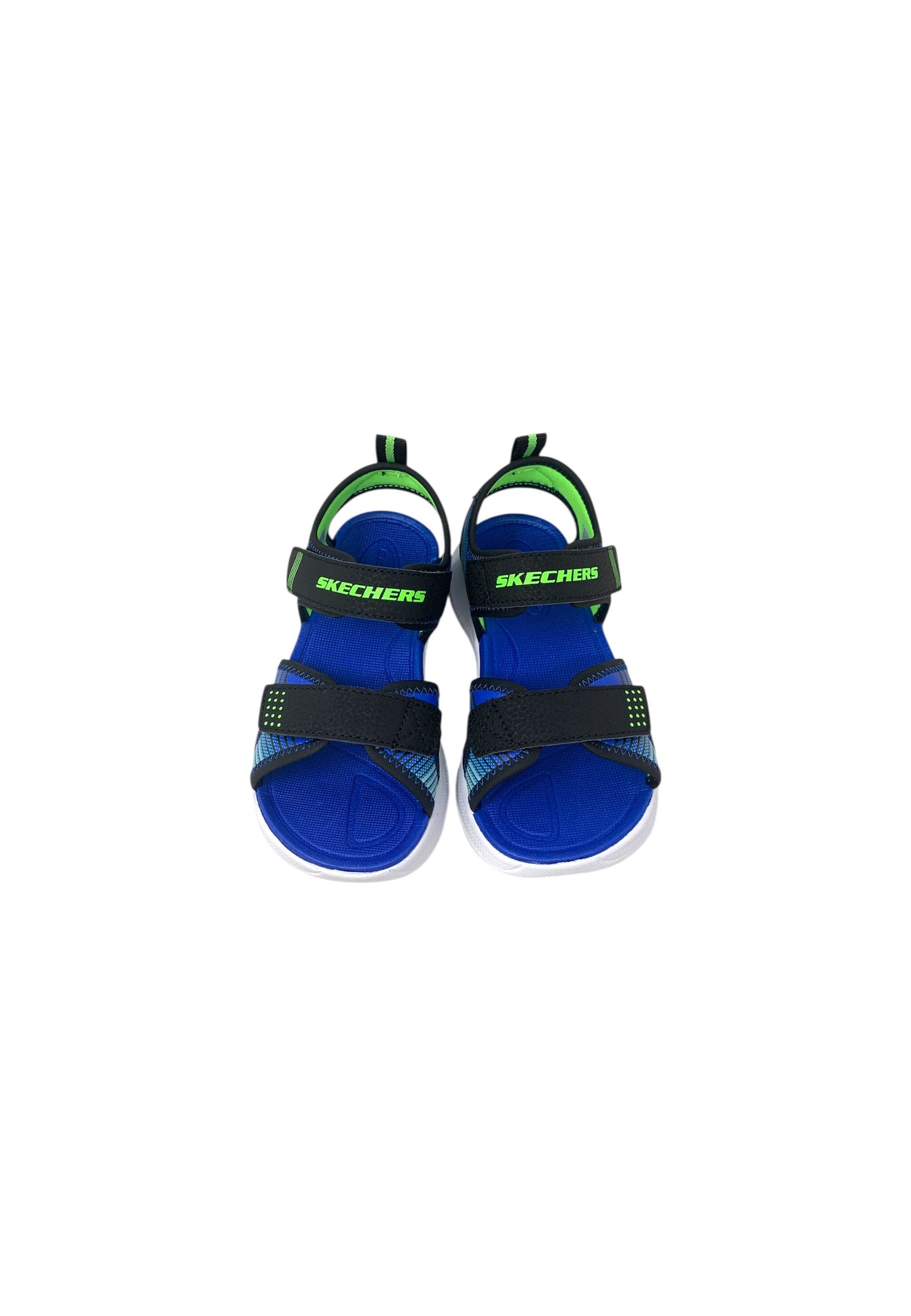 Sandali SKECHERS MICROSPEC-SPLASH 407034/BKLM Bambino/Ragazzo