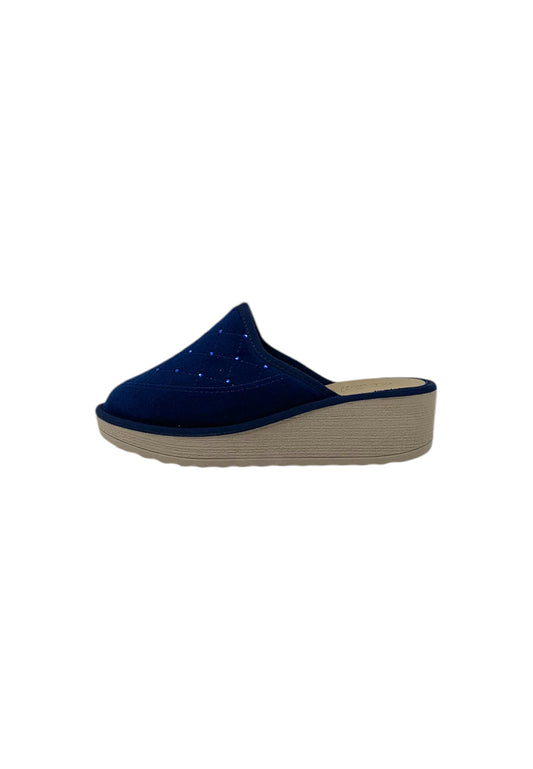 Pantofola profumata da camera AXA 21291A BLUE donna