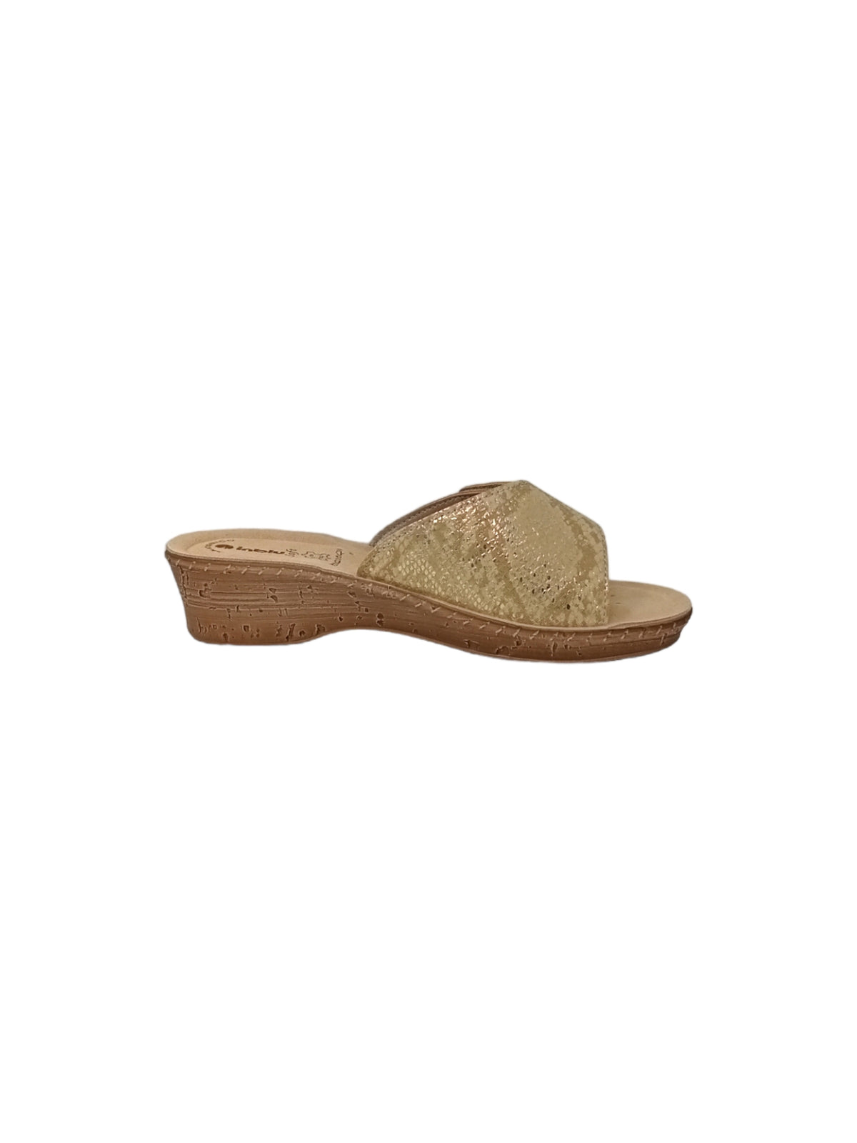 Ciabatta INBLU 26000079 SABBIA donna