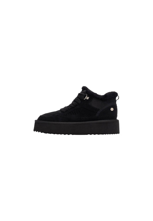 Sneaker con pelliccia XTI 144338 NEGRO donna