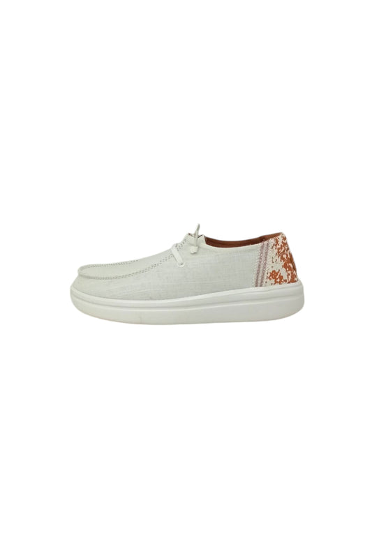 Mocassini HEYDUDE WENDY RISE ANIMAL 43780-94S WHT Donna