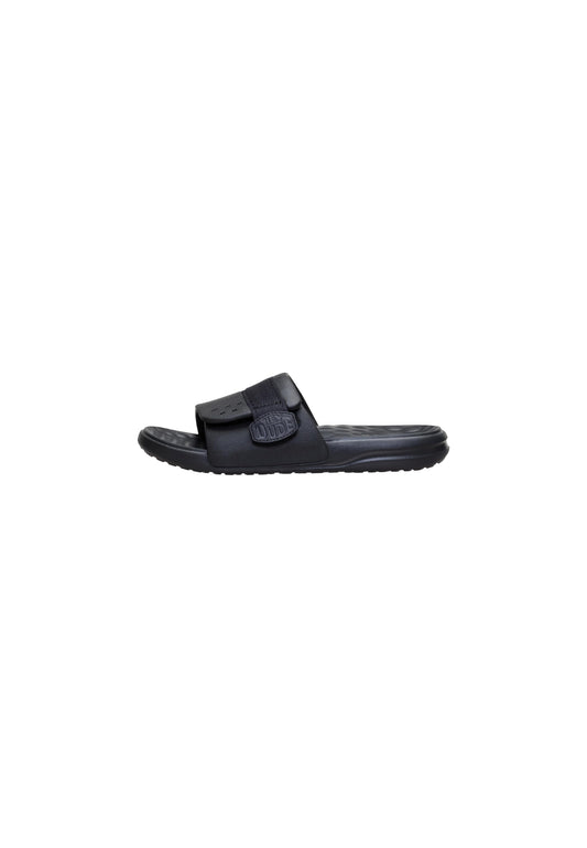 Ciabatta HEYDUDE WAVE ALT SLIDE 45261-097 black/grey Uomo