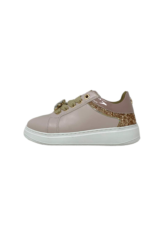 SNEAKER ASSO AG-16532 PINK/GOLD bambina/ragazza