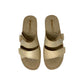 Ciabatta INBLU PV000009 SABBIA donna