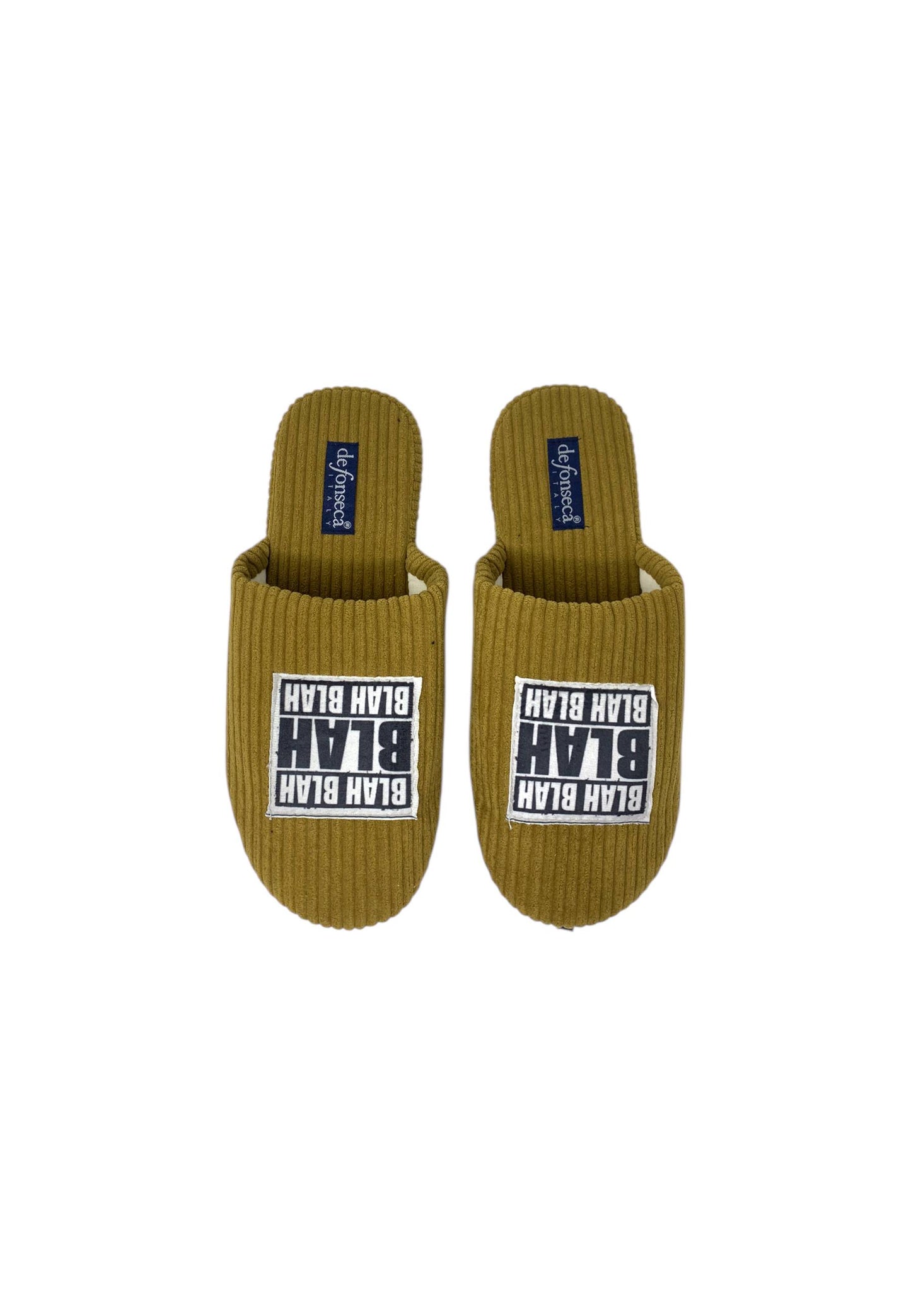 Pantofola  DE FONSECA DE.ROMA MA20 SENAPE uomo