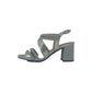 Sandalo col tacco JOEL A6051 LIZ FIL ARGENTO IC 167/ARG ARGENTOb donna