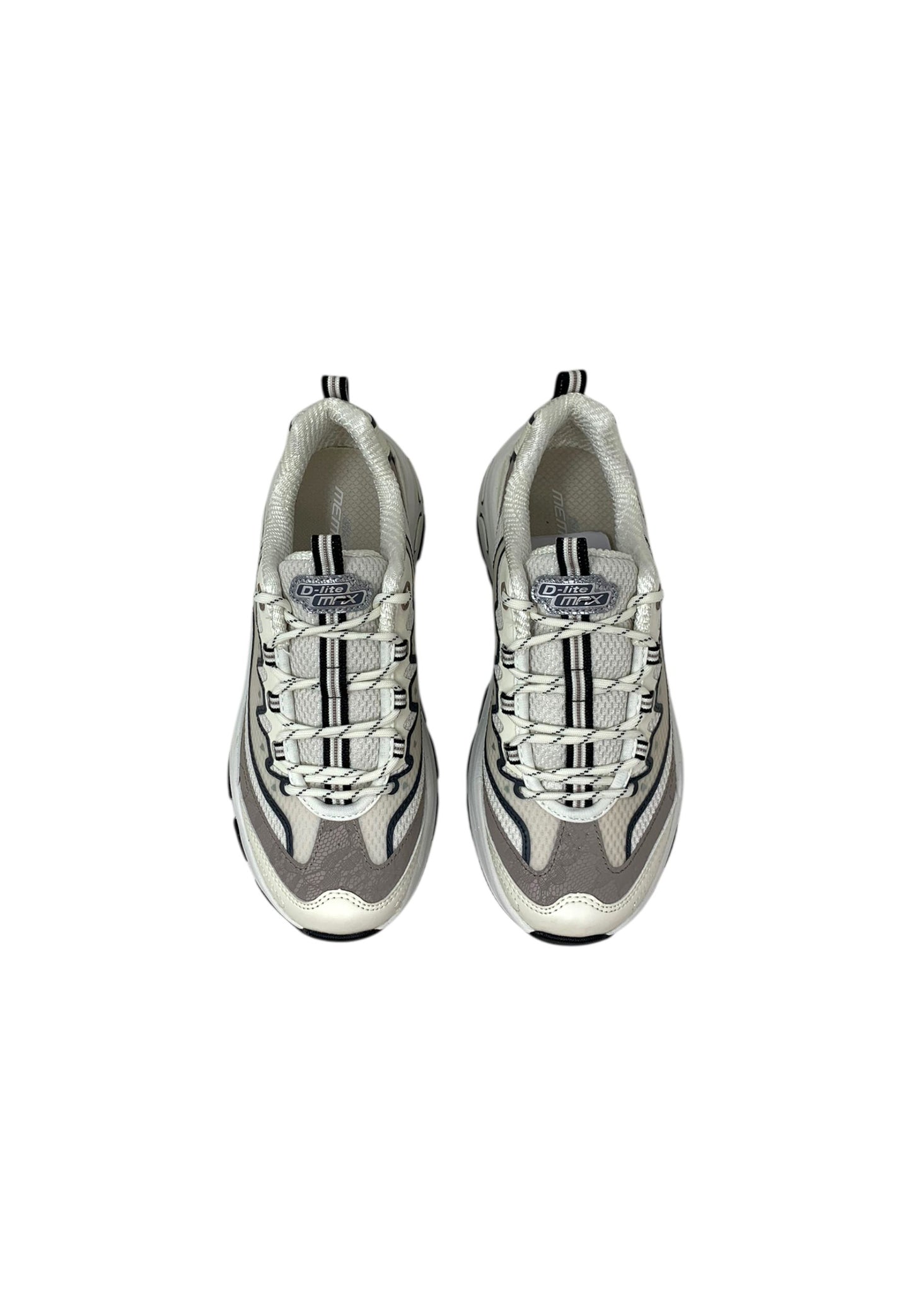 Sneakers SKECHERS D'Lites MAX 180399/WBK DONNA