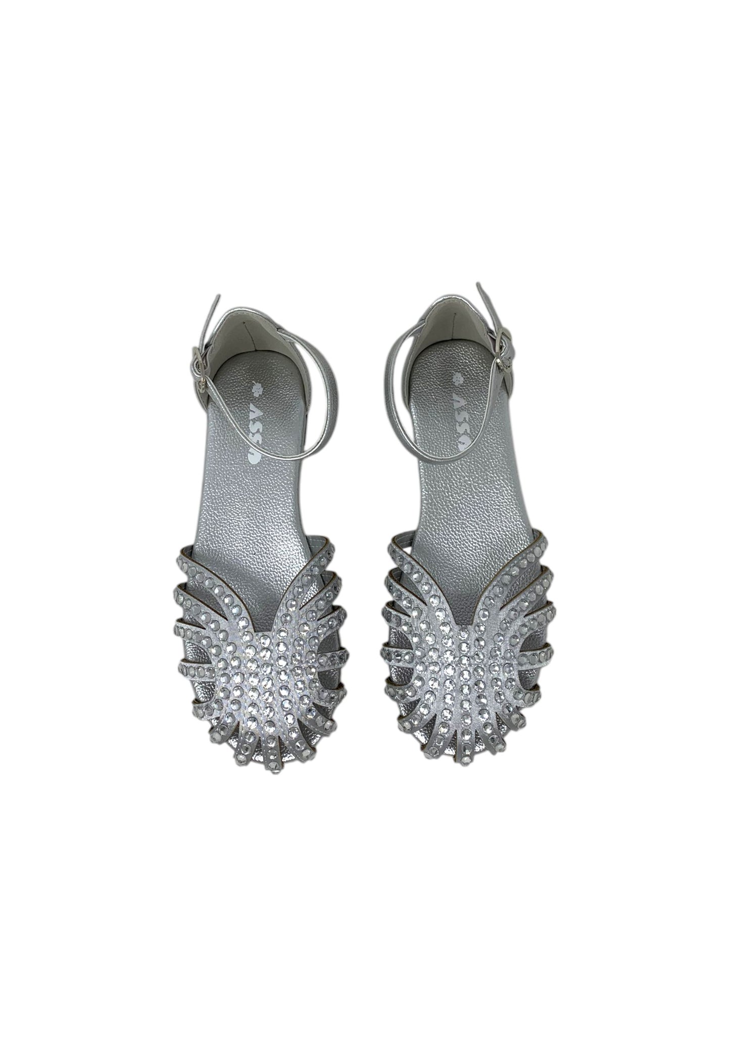 Sandali  ASSO AG-17300 silver Bambina