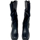 Stivali alti con tacco GALIA 13500-K01 BLACK donna