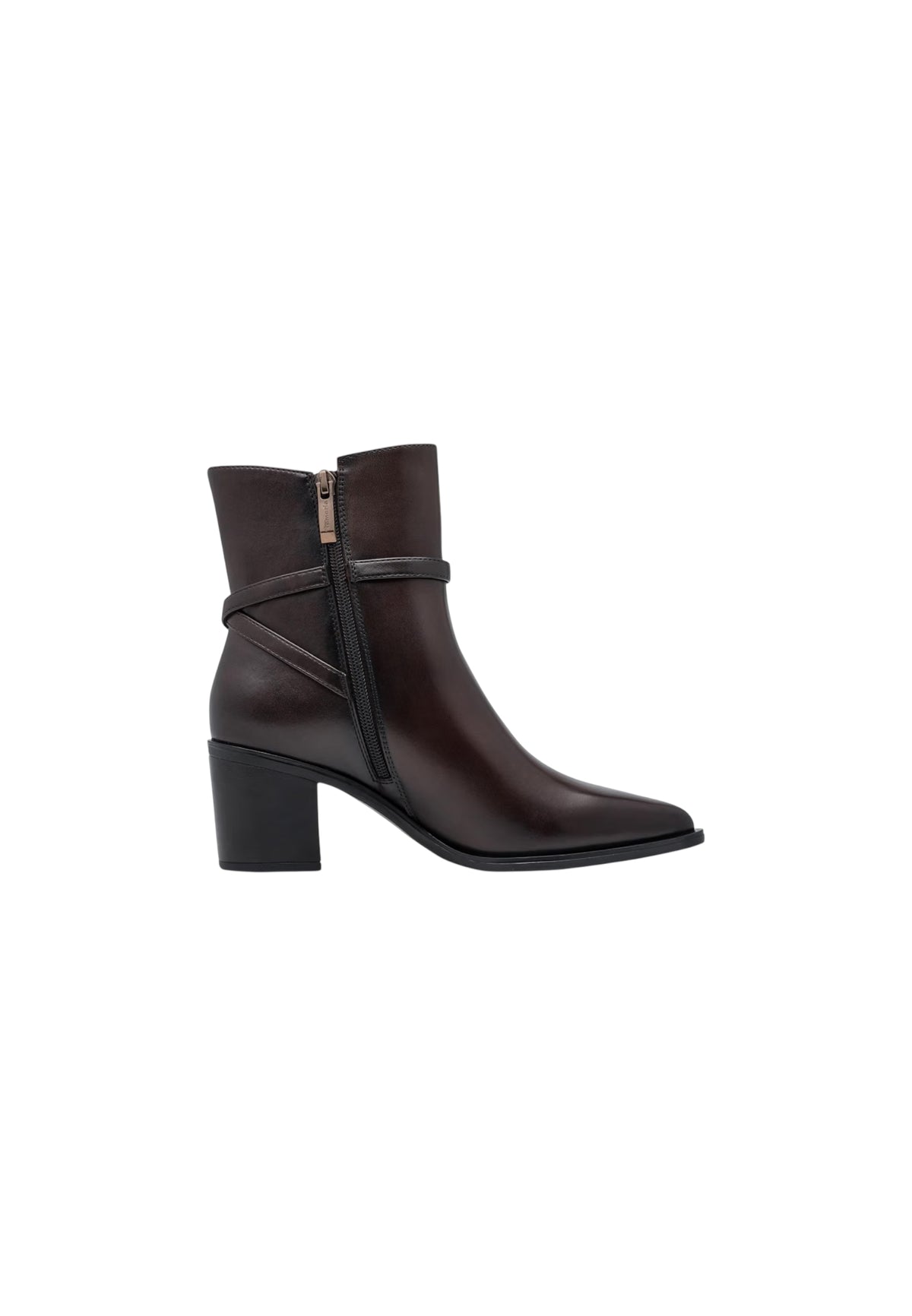 Stivaletti con tacco TAMARIS 1-25331-47 342 Mahogany Donna