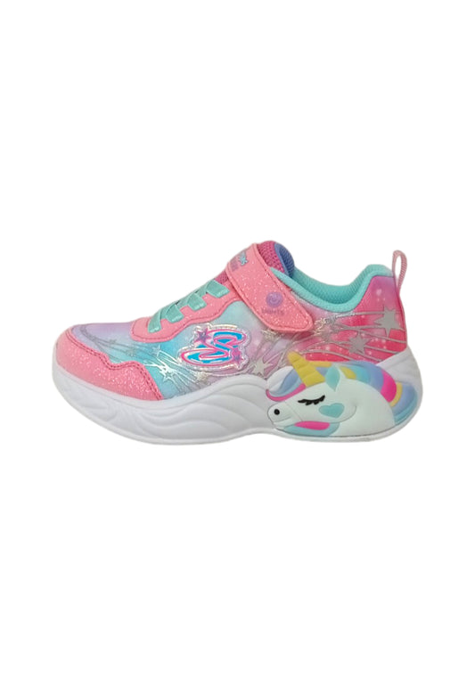 Sneakers luminose SKECHERS 302299L Unicorno bambina