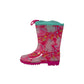 Stivali da pioggia SILVER Unicorno S8010176S FUXIA Bambina