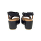 Sandalo con zeppa The Flexx SCOTT TOO-SOFTY I3513.09 BLK donna