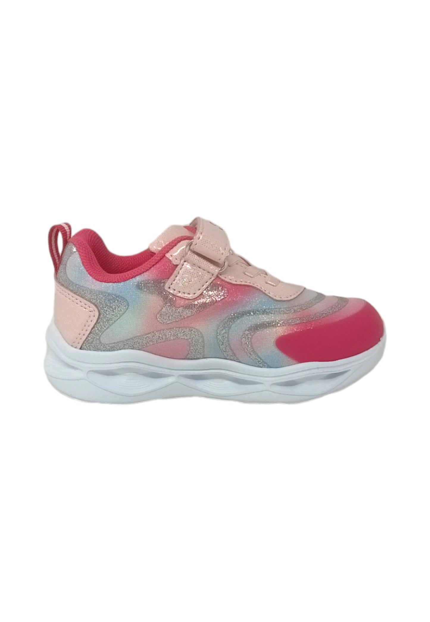 Sneaker con luci Silver Lilo & Stitch  D6020038T PINK Bambina