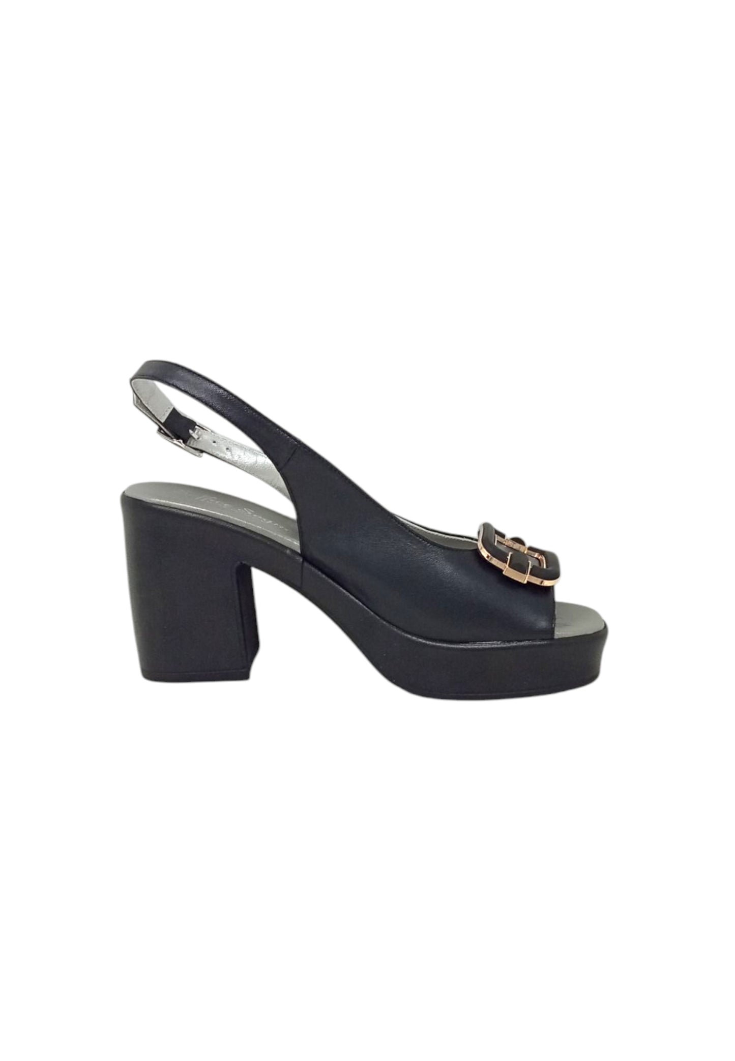 Sandali con tacco SOFFICE SOGNO E5PL85C2 NERO donna