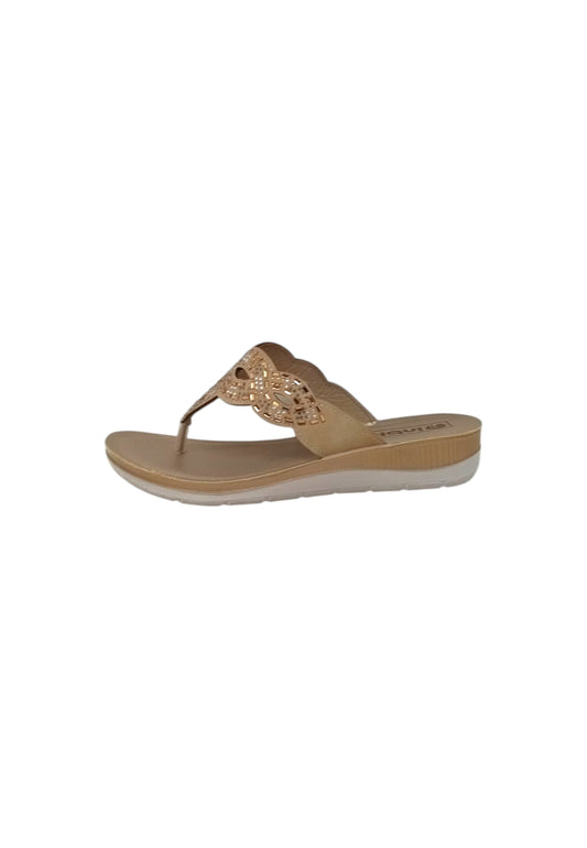 Ciabatta infradito  INBLU BV000044 SABBIA DONNA