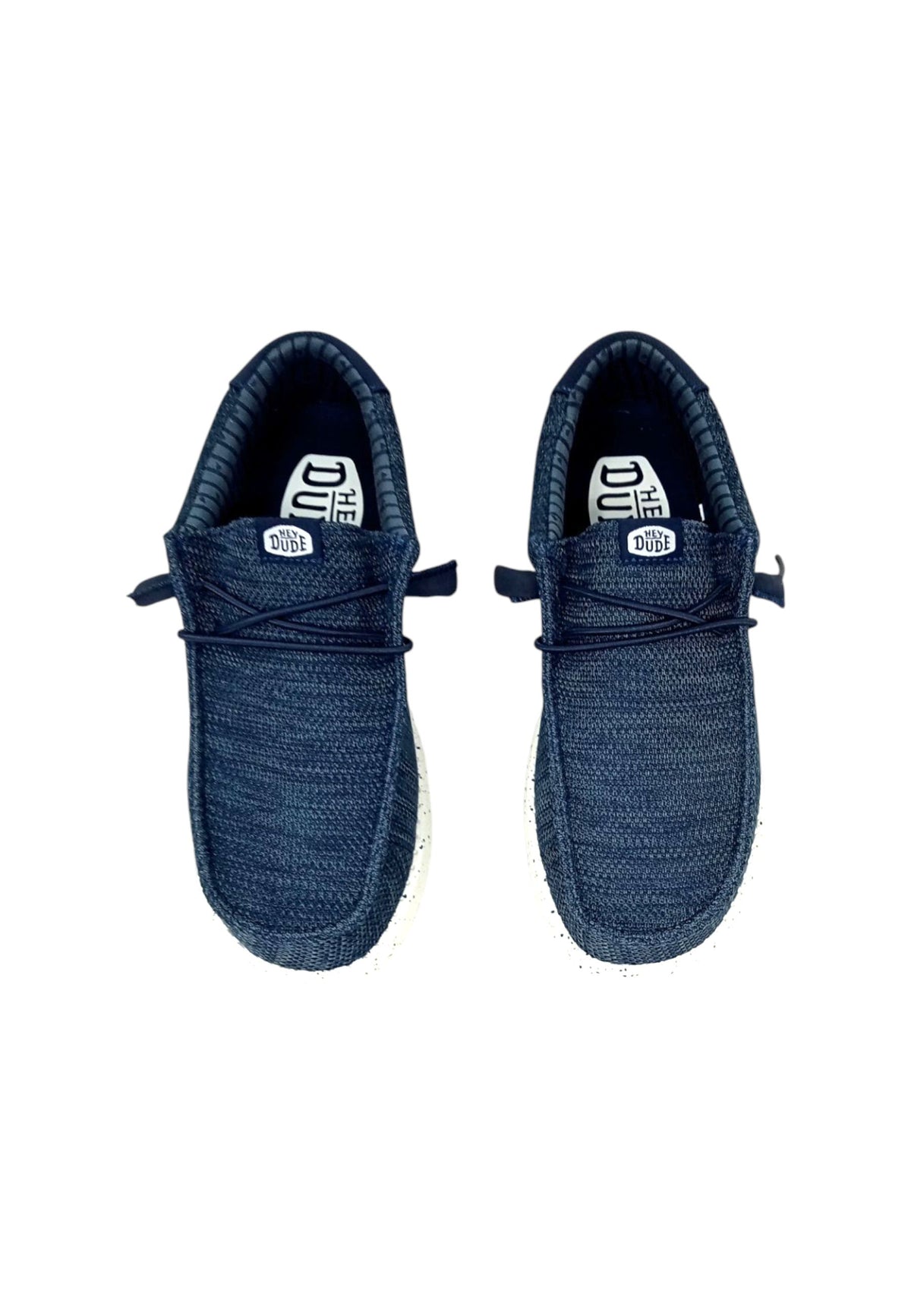 Mocassini HEYDUDE WALLY STRETCH SOX 41898-410 NAVY Uomo