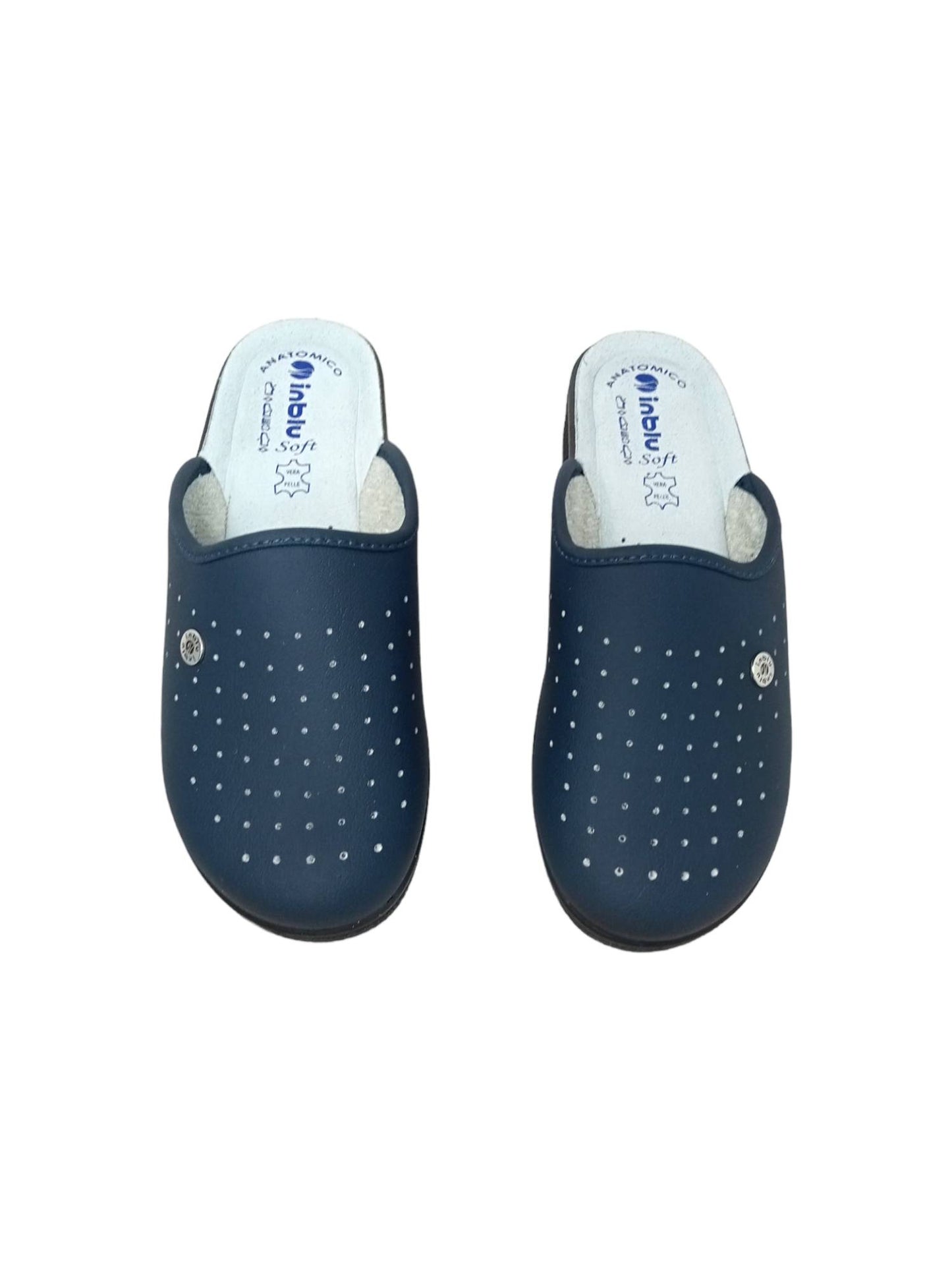 Pantofola sanitaria INBLU RH000033 BLU uomo