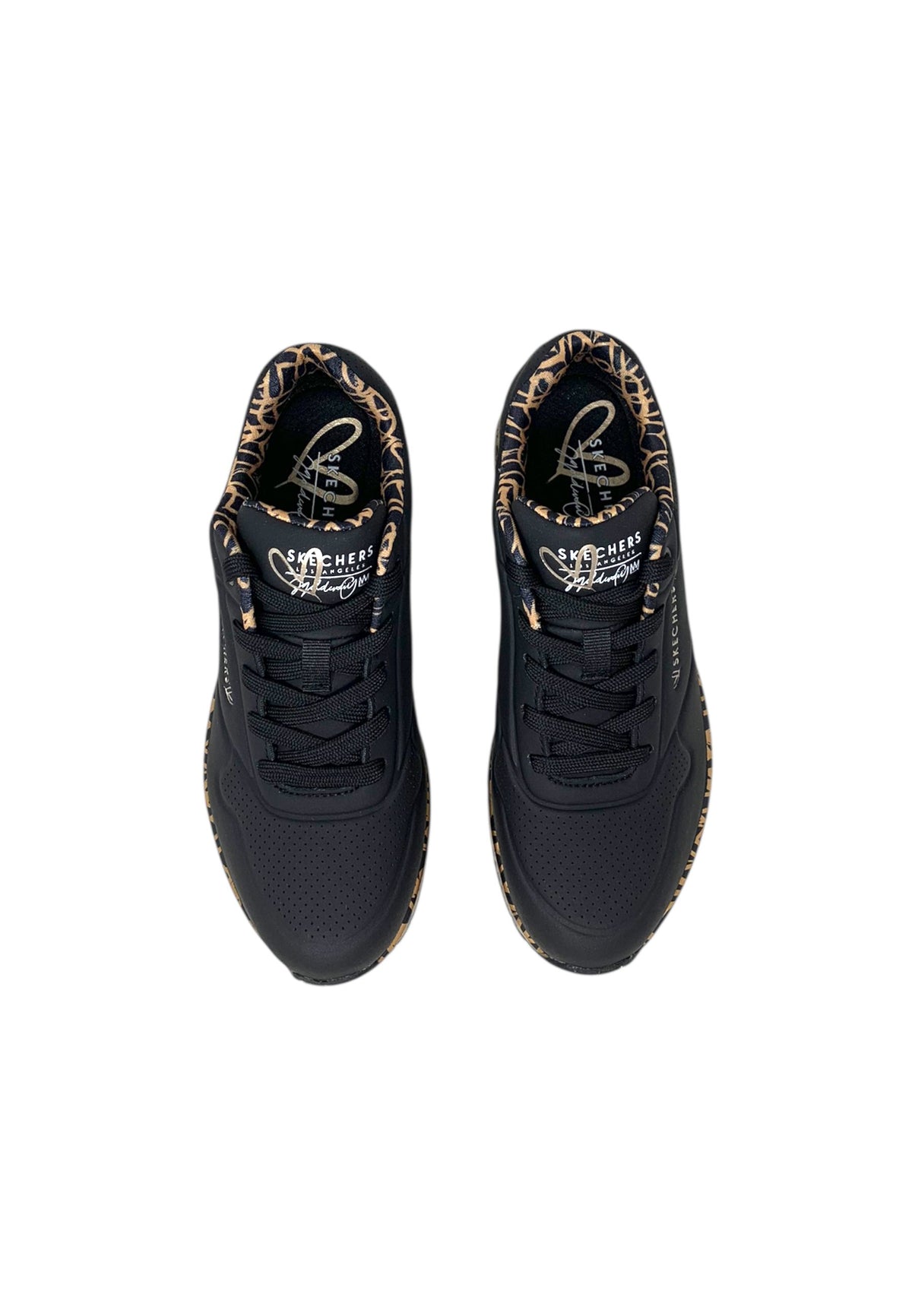 Sneakers SKECHERS uno - loving love 155506/BKRG DONNA