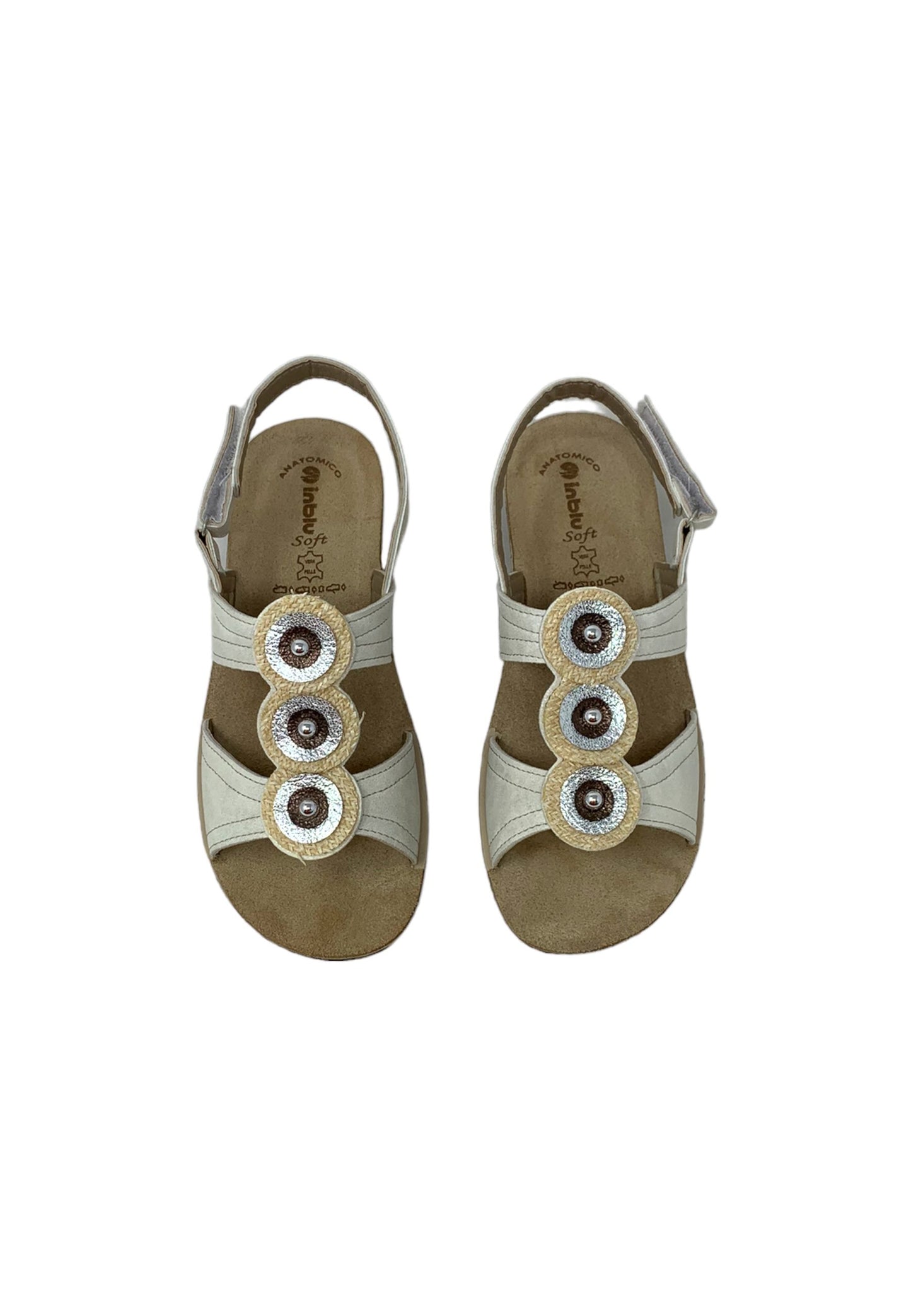Sandali INBLU GL000061 BIANCO donna