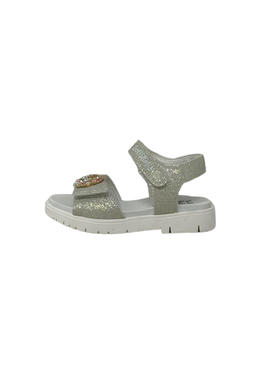 Sandalo da passeggio LelliKelly LKCV3570 GB BIANCO bambina