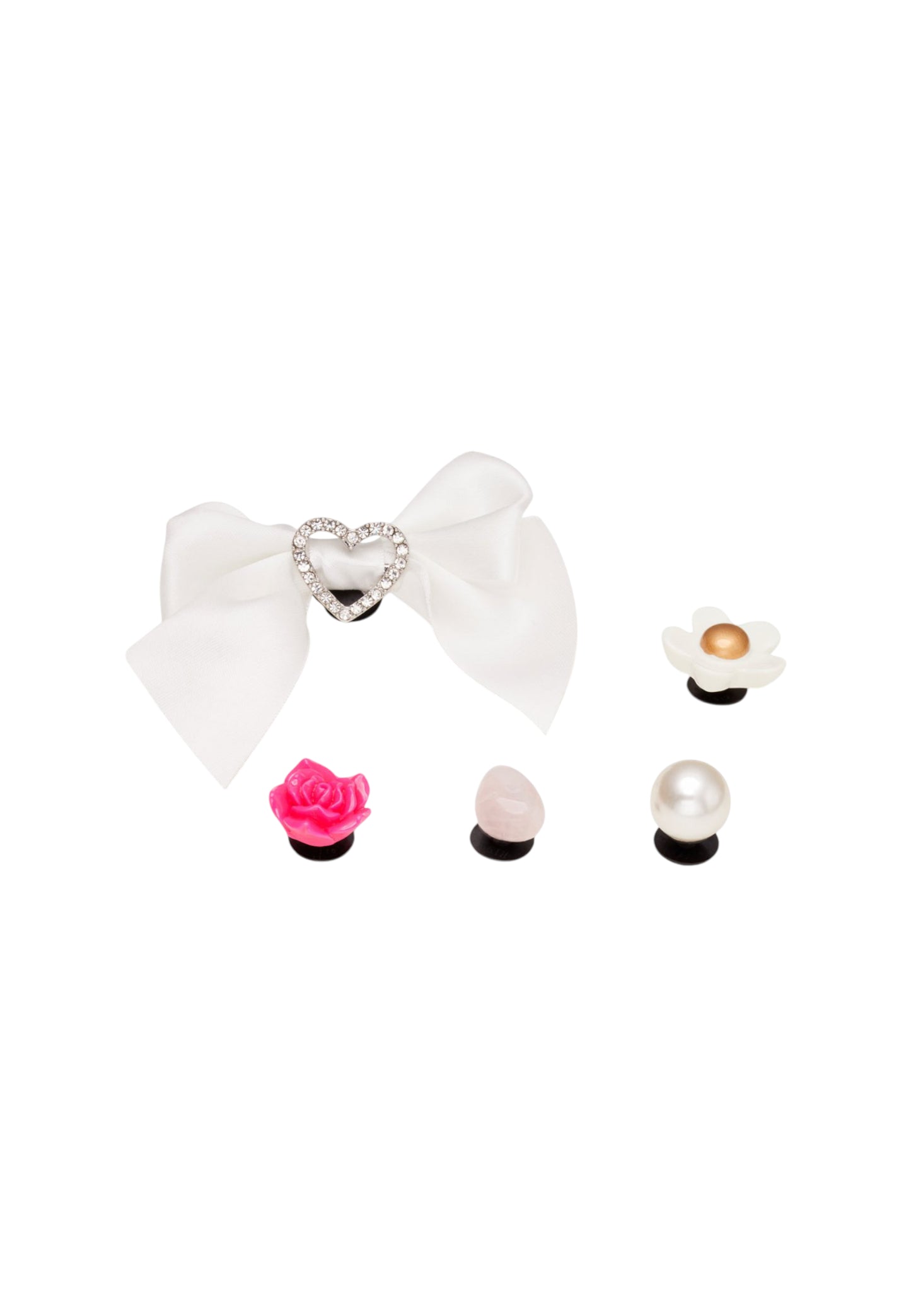 Jibbitz charms Elegant White 10013678 5 Pack