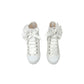 Sneaker DXO Vigevano C80F PERLA BIANCO bambina/ragazza