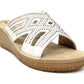 Ciabatta da passeggio INBLU GM000041 GHIACCIO donna