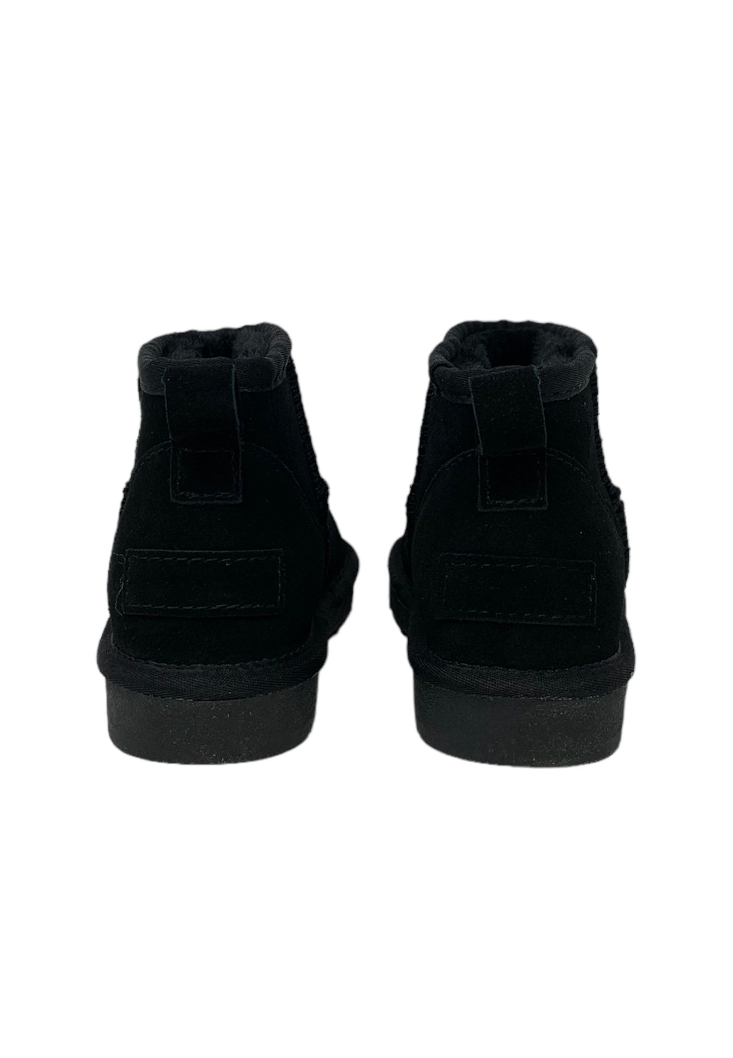 Stivaletti con pelliccia W-1022 BLACK Made in Italy donna