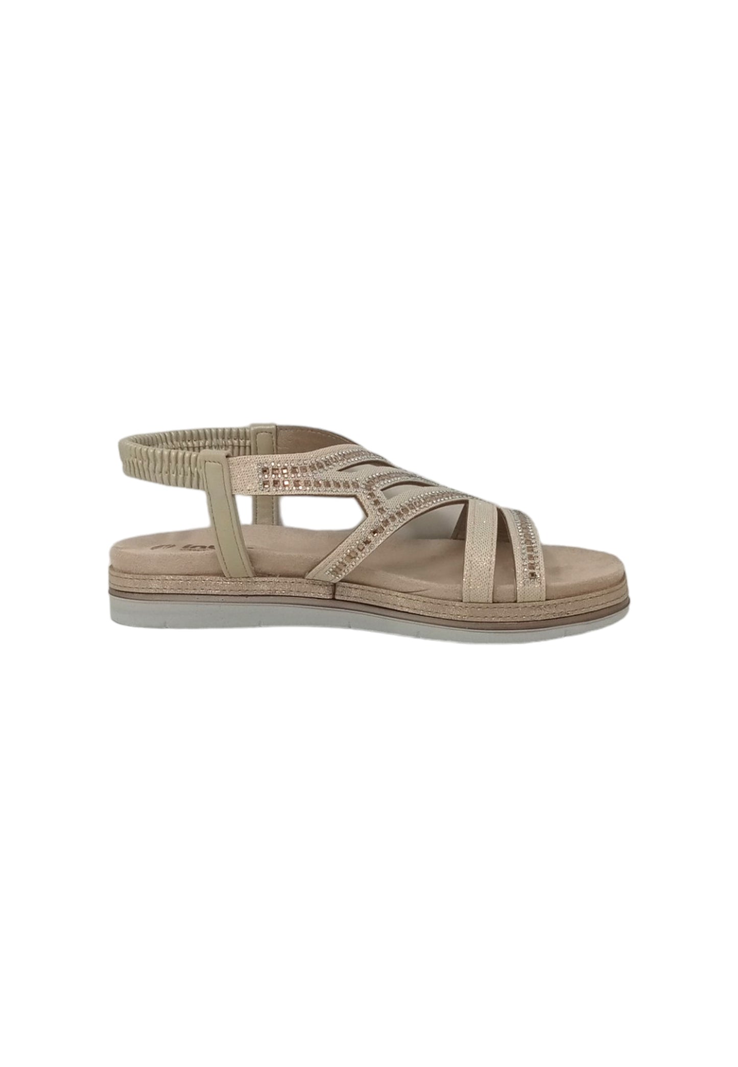 Sandali INBLU SA000047 PLATINO donna