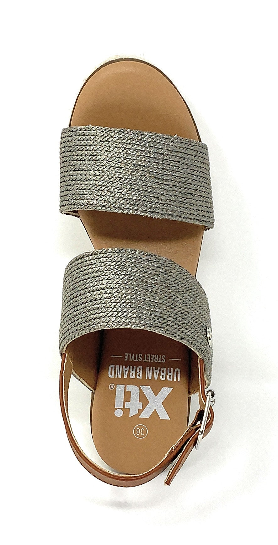 Sandalo da passeggio XTI 42365 S.TEX.PLOMO donna