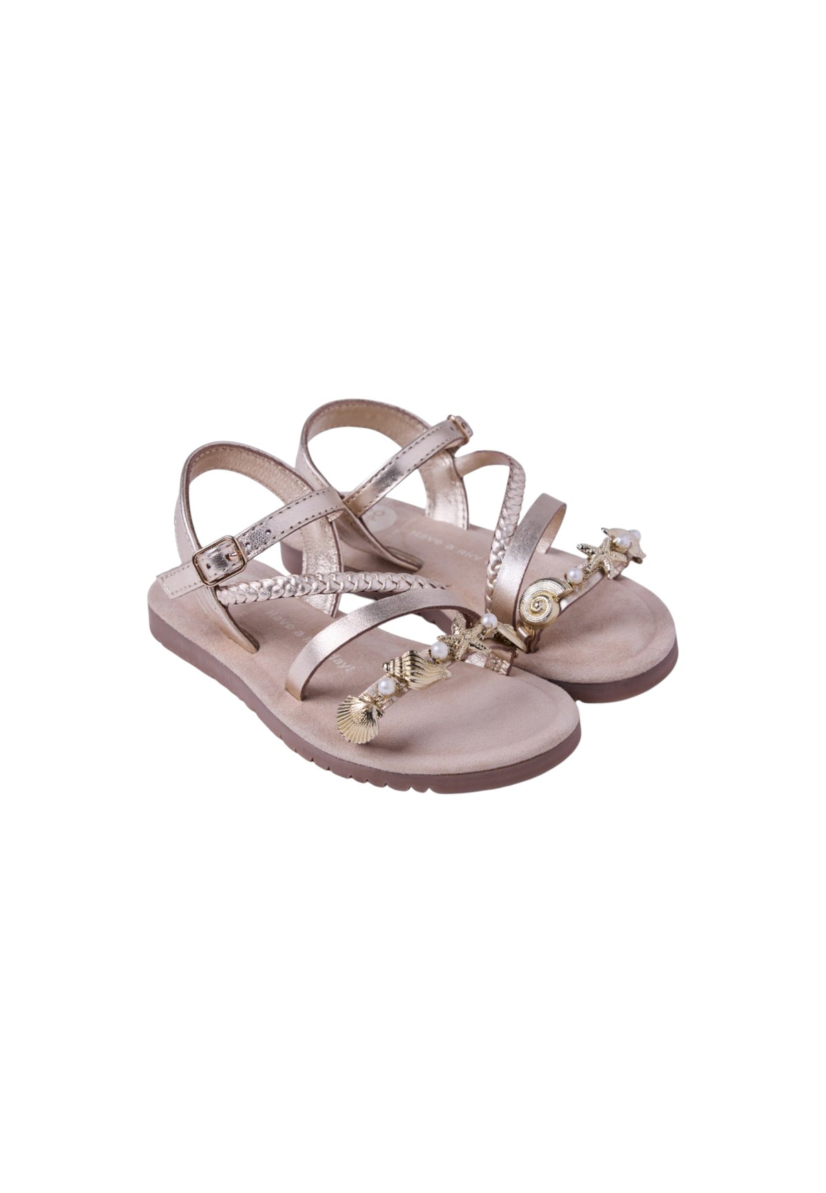 Sandali GIOSEPPO ERDUT 78877 GOLD bambina
