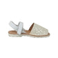 Minorchina JOLLY  TIA GLITTER BIANCO bambina