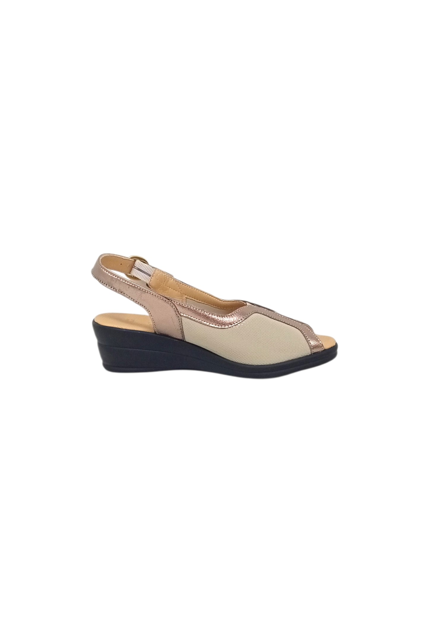 Sandali linea comoda Stile Di Vita 25L015-SDV SABBIA Donna