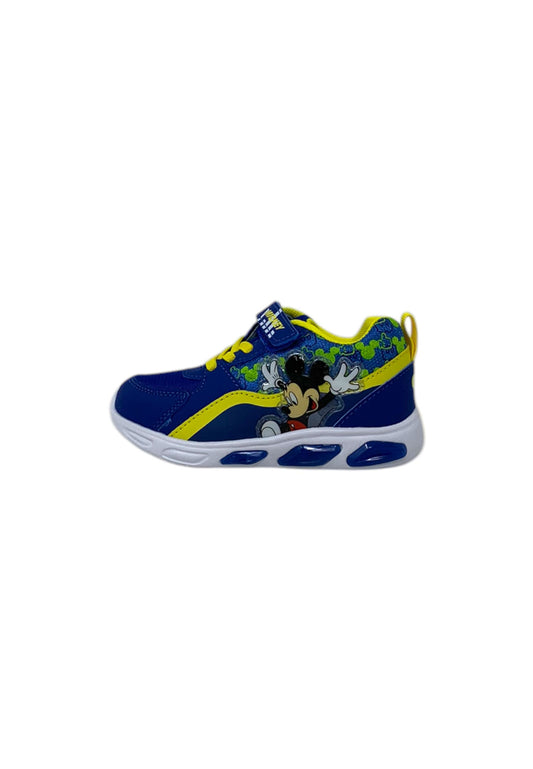 Sneaker luminose Silver Mickey Mouse D2010417T BLUE Bambino