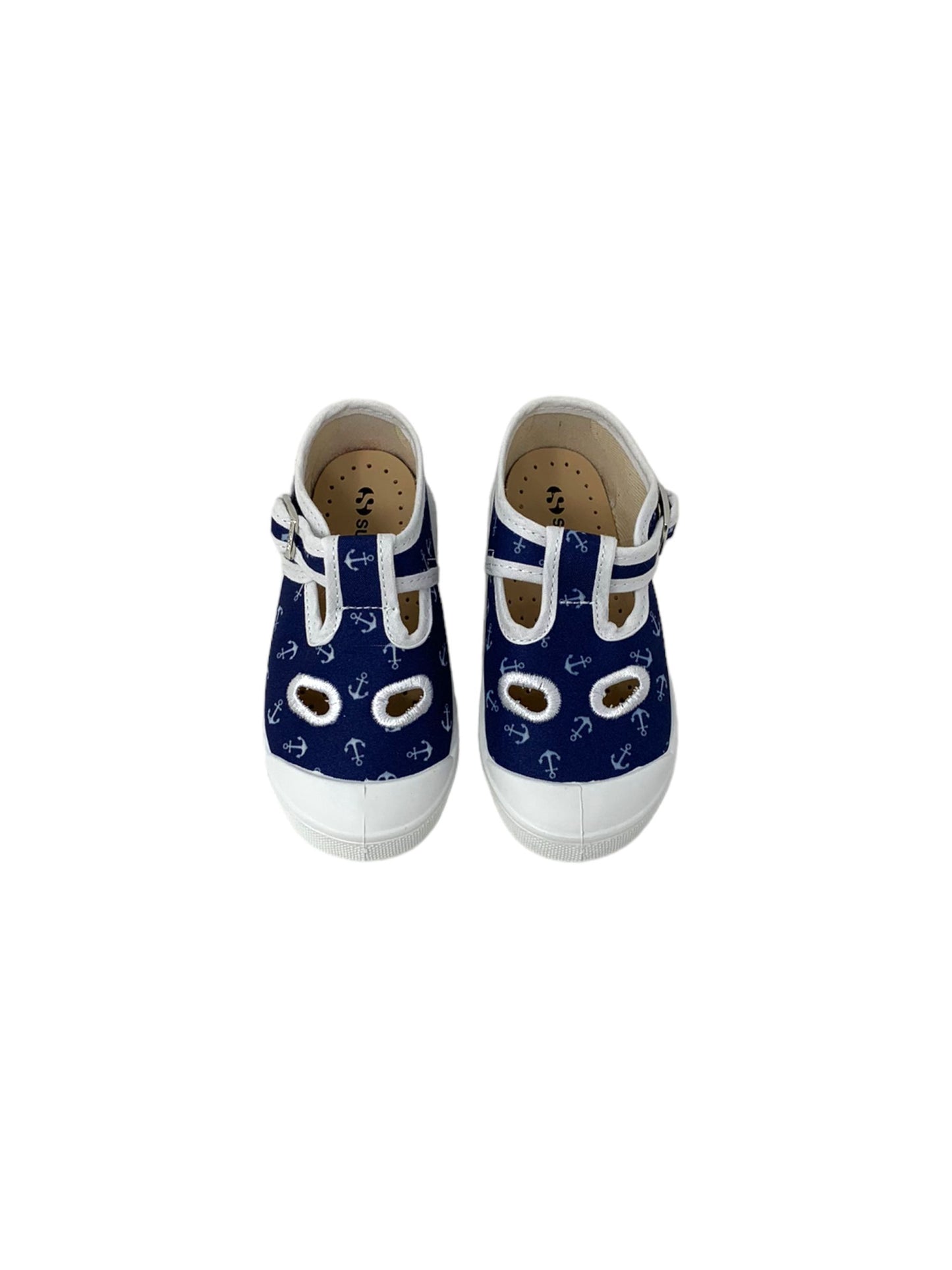 Sandalo Due Occhi Superga  S21T987 BLU bambino