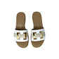 Sandali con zeppa REPO 13130-E5 BIANCO donna