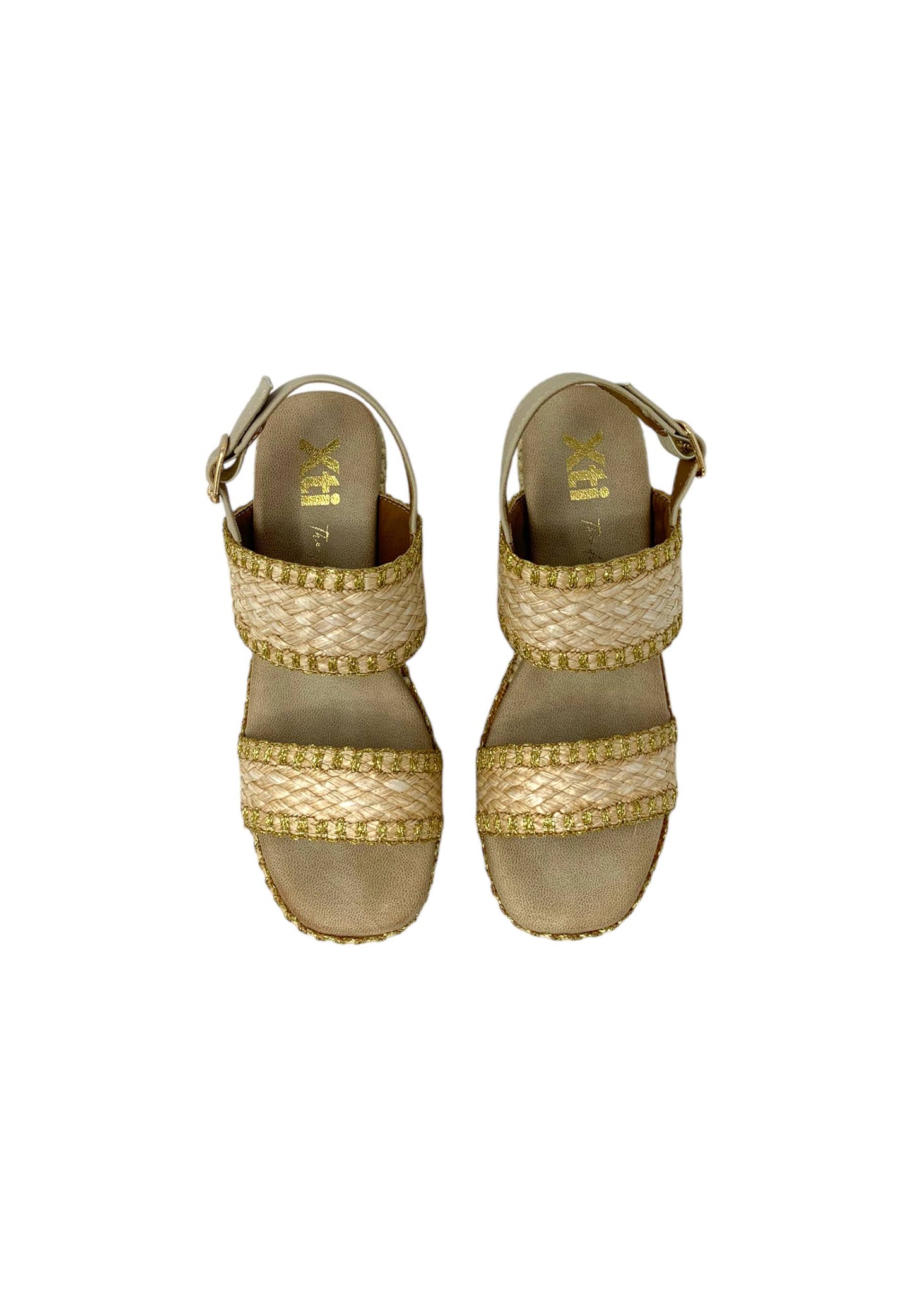 Sandali con zeppa XTI 143820 BEIGE donna