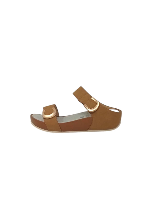 Ciabatta GRUNLAND DIRA CI2577-C9 CUOIO ragazza/donna
