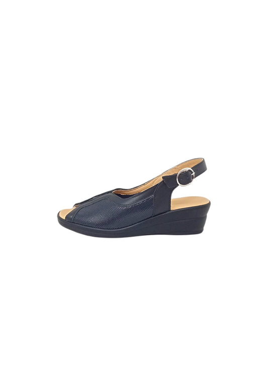 Sandali linea comoda Stile Di Vita 25L015-SDV NERO Donna
