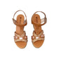 Sandali INBLU FG000042 CAMEL donna