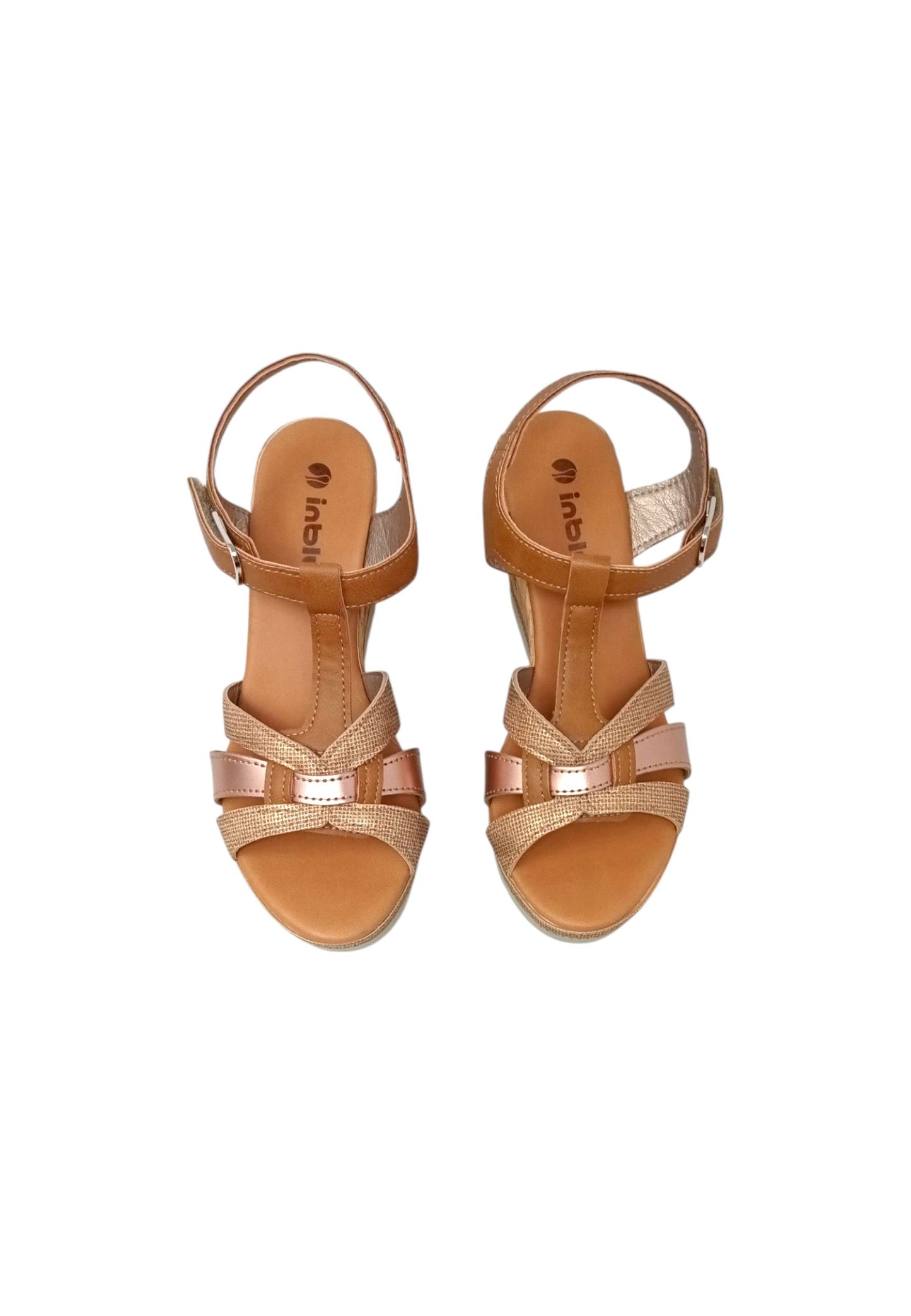 Sandali INBLU FG000042 CAMEL donna