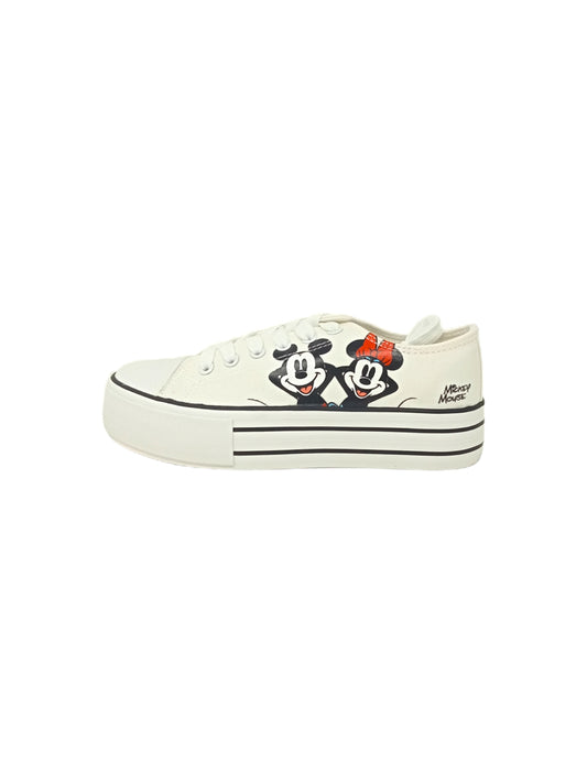 Sneakers SIlver Disney Topolino e Minnie D2010228T BIANCO Donna